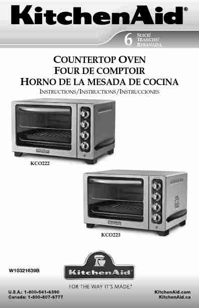 KitchenAid Convection Oven KCO273SS-page_pdf